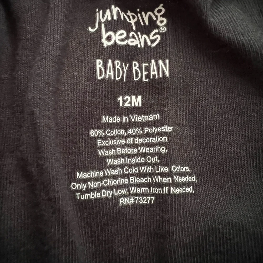 JUMPING BEANS Halloween Ghost and Pumpkin 2pc Set, 12mo